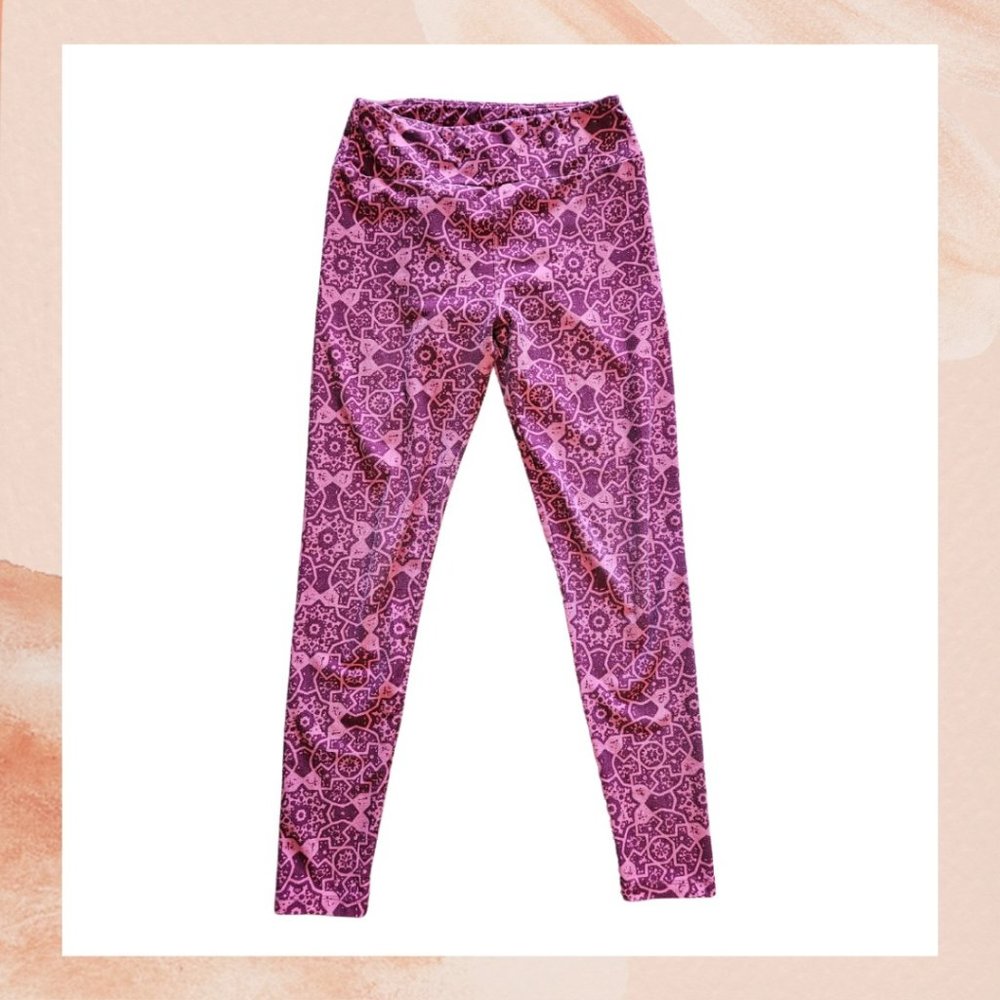 LuLaRoe Pink Soft Leggings OS
